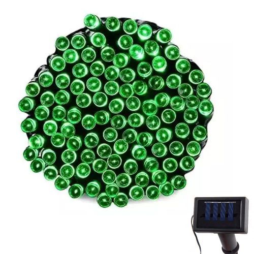 Grundig 50 LED-es Kerti Solar fényfüzér 6,4m zöld színben 