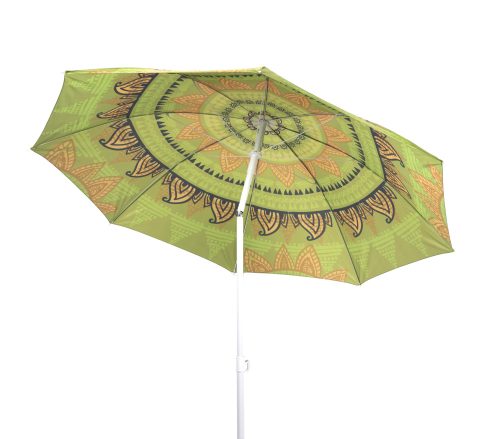 Mandala dönthető napernyő - zöld