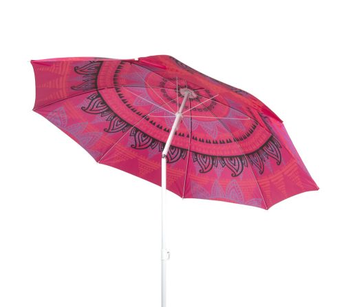 Mandala dönthető napernyő - pink