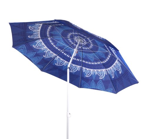 Mandala dönthető napernyő - kék