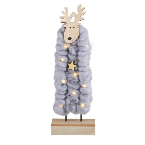 Christmas Gifts Karácsonyi dekor figura 30 cm - Szarvas 10x30 cm