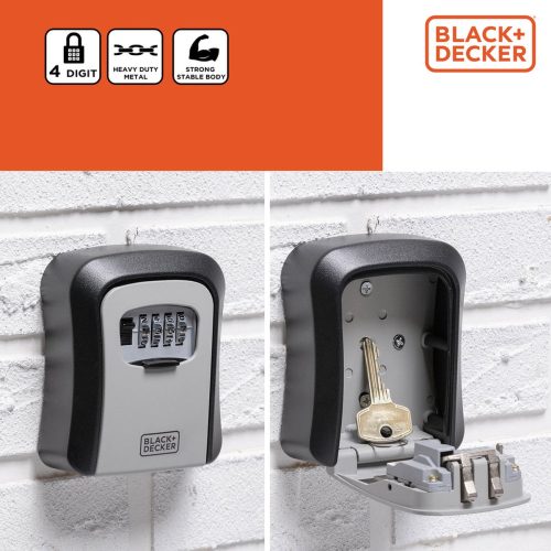 Black+Decker - Számzáras kulcsszéf